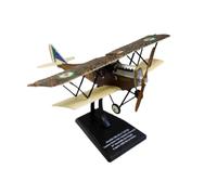 ZXGGASG Die-Cast Metal Aircraft For Italy Ansaldo 10 Fighter Biplane Spy Plane Diecast 1/72 Scale Airplane Model Classic For Collection and Display