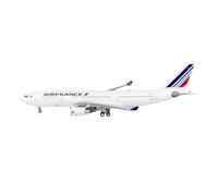 ZXGGASG Die-Cast Metal Aircraft Models Diecast 1:400 Scale For France A330-200 F-GZCG Painting Aircraft Simulation Souvenir Collection For Collection and Display