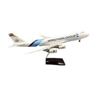 ZXGGASG Die-Cast Metal Aircraft Plane Model Diecast Resin 1/160 Scale For Belgian Cargo 747-8F Freight Transport 47cm Collection NO For Collection and Display