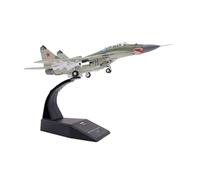 ZXGGASG Die-Cast Metal Mig 1/100 Scale Russia Fulcrum Aircraft Airplane Fighter Replica Model Collections For Collection and Display