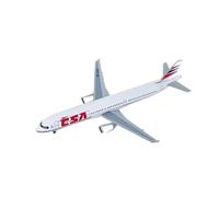 ZXGGASG Diecast Airplane Toys 1:500 Czech A321 Passenger Decoration Aircraft Model For Collection and Display