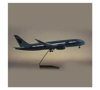ZXGGASG Display Airplane 43cm 1:130 For China Air B787 Plane Model Die Cast Resin Aircraft with Light & Wheel Planes for Gift (Color : with Lights B787)