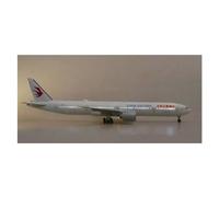 ZXGGASG Display Airplane 47CM 1/157 For China Eastern Airlines B777 Dreamliner Aircraft Air Model with Wheel Diecast Resin Plane for Gift (Color : with Light)