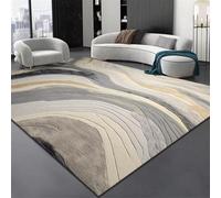 ZXGGASG Extra Large Gaming Chair Mat 180x280CM Minimalist Grey Carpet Living Room Bedroom Office Decor - Easy Clean Bath Rug for Desk and Sofa Use