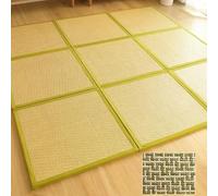 ZXGGASG Japanese Sleeping Mat Breathable Rattan Cooling Rug Versatile Bed Carpet Living Room Tea Terrace Comfortable Resting Perfect for Relaxation