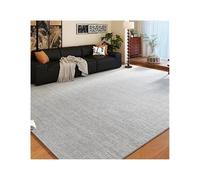 ZXGGASG Large Brown Area Rug Living Room Non-Slip Soft Carpet for Coffee Table Bedroom and Study - 160x230cm Floor Mat (Blanc)