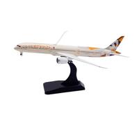 ZXGGASG Model Airplane 1:400 Scale Model For Etihad Airways B787-10 A6-BMI Aircraft Simulation Finished Souvenir Hobby Collection Snap-Fit Model
