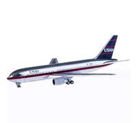 ZXGGASG Model Airplane For AC419456 Aviation 767-200 N648US Diecast 1:400 Scale Model Aviation Miniature Metal Aircraft Static Ornaments Snap-Fit Model