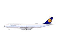 ZXGGASG Model Airplane For Lufthansa B747-8 D-ABYT Die Casting 1:400 Scale Model Aircraft Simulation Souvenir Collection Snap-Fit Model
