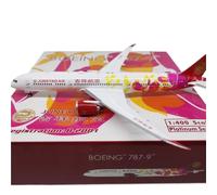 ZXGGASG Models 1:400 Finished Metal Replica Juneyao Airlines For B787-9 B-20D1 Aircraft Collectible Miniature Airplane Model