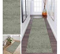 ZXGGASG Non-Slip Vintage Carpet Runner Hallway Kitchen Living Room Washable Corridor Rug 40-90cm Width Perfect for Bedrooms & Décor