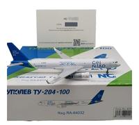 ZXGGASG Replica Aircraft Models 1:400 11CM Luxury Scale Aircraft Collectible Model For Cainiao Cargo Tu-204-100C RA-64032 Static Display Airplanes Miniature Airplane Model