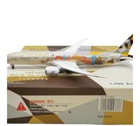 ZXGGASG Replica Aircraft Models 1:400 15CM Replica Aircraft For Etihad Airways B787-9 A6-BLJ Thailand Scale Model Airplane For Aviation Fans Miniature Airplane Model