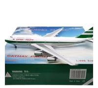 ZXGGASG Replica Aircraft Models 1:400 17CM Finished Replica Aircraft For Cathay Pacific B747-400 VR-Hop Scale Airplane Model Kit Display Piece Miniature Airplane Model