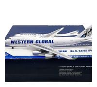 ZXGGASG Replica Aircraft Models 1:400 17CM Scale Display Airplane For Western Global Cargo B747-400F N344KD Miniature Lifelike Model Aircraft Replica Miniature Airplane Model