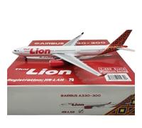 ZXGGASG Replica Aircraft Models 1:400 Miniature Airliner Model For Thai Lion Air A330-300 HS-LAH Scale Diecast Detailed Airplane Miniature Airplane Model