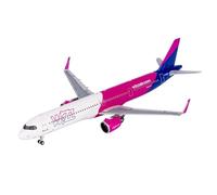 ZXGGASG Replica Aircraft Models 11CM 1/400 Large Scale Display Model Airplane For Wizz Air A321neo G-WUKY Static Finished Aircraft Collectible Miniature Airplane Model