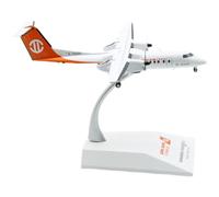 ZXGGASG Replica Aircraft Models 12CM 1/200 Scale Highly Detailed Aircraft Model For Air Dash-8 B-15225 Die-Cast Airplane Miniature Miniature Airplane Model