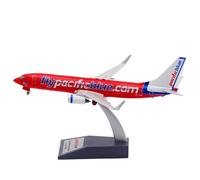 ZXGGASG Replica Aircraft Models 19CM Scale Civilian Aircraft Model 1/200 For Pacific Blue Airlines For B737-800 ZK-PBI Airliner Airplane Miniature Airplane Model