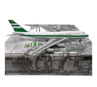 ZXGGASG Replica Models 1:400 Highly Detailed For Cathay Pacific B747-400 ZK-NBS Aircraft Airliner Miniature Airplane Model