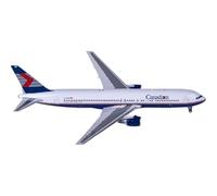 ZXGGASG Replica Models 1/400 Scale Aircraft PH04531 For Canadian Airline 767-300ER C-FCAB Diecast Display Miniature Airplane Model