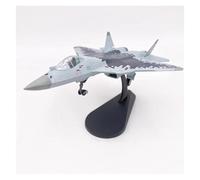 ZXGGASG Static Aircraft Model 1/100 For Russian Su 57 Fighter Aircraft Model Diecast Metal Finished Plane Model Office Ornaments
