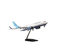 ZXGGASG Toys Russian Victory 737 Airplane Diecast Resin Display Scale Model 47cm Static Aircraft For Collection and Display(No Light)