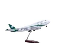 ZXGGASG Toys Scale 747 Iraqi Airways Diecast Model Airplane Resin Aircraft Plane with Wheels Display For Collection and Display(No Light)