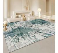 ZXGGASG XXL Green Area Rug 120x160CM Non-Slip Kitchen Living Room Carpet Dirt Resistant & Easy to Clean Bedroom Decor Affordable Stylish Runner for Home