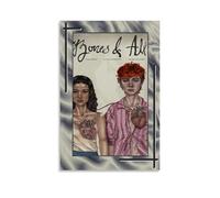 ZXHJDS Bones And All - Póster impermeable para decoración de pared, sala de estar, baño, cocina, multifuncional, moderno, fácil de limpiar, regalos decorativos, 40 x 60 cm, estilo sin marco