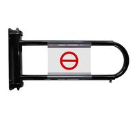 ZXHKZDX Supermercado Cajero Puerta Unidireccional, Puertas De Seguridad Acceso Metálica, Biblioteca Barrera Resorte Entrada Automático para Almacenes Centros Comerciales Compras(Black,55~80CM)