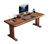 zxhrybh Mesa Escritorio Maciza con Superficie Doble, Mesa Ordenador Nórdico Moderno, Mesas de PC para Oficina en Casa, Dormitorio y Juegos de PC(39.3in/100cm)