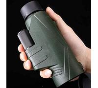 ZXIANGZ Monocular 10X42 portátil, telescopio Ocular Grande HD para observación de Aves, Caza, Camping, Exteriores, montañismo
