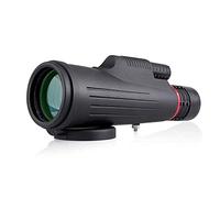 ZXIANGZ Pequeño Monocular portátil con Zoom, Prisma Fmc Monocular portátil pequeño con Adaptador para teléfono móvil, para Senderismo, Camping, Herramientas de observación de Aves