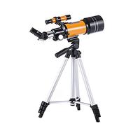 ZXIANGZ Telescopio astronómico de 70 mm Telescopio monocular de Alta Potencia 150X Telescopio Refractor con buscador Alcance Trípode Filtro Lunar Lente Barlow 3X