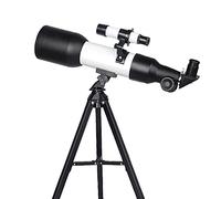 ZXIANGZ Telescopio de 360 mm de Apertura de 60 mm para Principiantes Telescopio Refractor portátil para niños con Visor y Adaptador de teléfono Telescopio de Mano