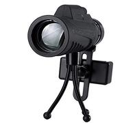 ZXIANGZ Telescopio Digital HD Telescopio monocular Adultos 40x60 Monocular Ultra HD Lente óptica Telescopio con Poca luz Trípode con Clip para Adultos Observación de Aves Viajes al Aire Libre Turismo