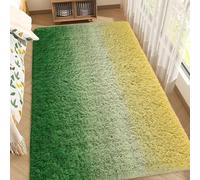 ZXIAOHUI Alfombra de Salón 185 x 275 cm Antideslizante, Fluffy, Muy Suave, No Se Desprenden, Lavable hasta 30 Grados, Pelo Largo Alfombra, Alfombras Grandes, Adecuado para Interiores, B