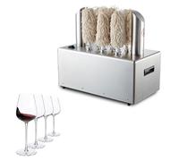 ZXINXIN Pulidora eléctrica de Copas de Vino, Secadora automática eléctrica para Bar, para vestíbulos, Salones, Bares, cocinas, restaurantes y hoteles. 8heads