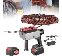 ZXINXIN Tirador de Cables, Electricista Que Tira de Cables, enhebrador de Tubos Oculto, máquina roscadora automática, Herramienta para Tirar de Cables eléctricos, máquina roscadora 30mline-25000mAh