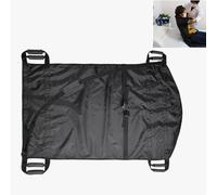 ZXJDP Almohadilla de cama de posicionamiento de 51" x 30" con asas para transferir pacientes, sábana de paciente reutilizable y lavable para girar, levantar y reposicionar, tabla de transferencia
