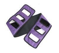 ZXJDP Eslinga De Enfermería De Transferencia Para Paciente, Cinturón De Marcha Antideslizante Con Asas Acolchadas, Cinturón De Transferencia Para Movimiento De Espalda Cinturón,Púrpura