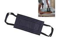 ZXJDP Eslinga De Enfermería Para Transferencia De Cama Para Ancianos Con Asa, Cinturón De Transferencia De Paciente Para Movimiento, Cinturón De Marcha Antideslizante,Negro