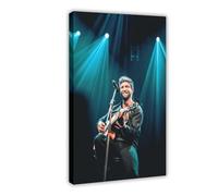 zxjwcm Póster musical de Pablo Alborán, 6 lienzos, decoración de dormitorio, paisaje, oficina, habitación, marco de regalo: 40 x 60 cm