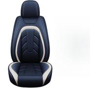 ZXKYLFFF Fundas de asiento de coche para Golf 6 GTI Golf 7 Golf 7 GTI Golf Tdi Golf Sportsvan Premium piel sintética accesorios de protección, azul