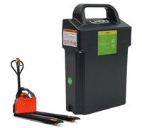 ZXLLAFT 24 V Batería Carretilla elevadora eléctrica 20 Ah Batería de Litio para transpaleta eléctrica EPT12EZ Baterías de Repuesto para MT15C manipulador telescópico,24v20ah Without Light