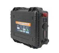 ZXLLAFT Batería de Iones de Litio de 12V, 60Ah, 80Ah y 100Ah con Cargador, Adecuada para inversor de propulsión Marina, Arranque de Emergencia y Fuente de alimentación Exterior,12v60ah