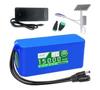 ZXLLAFT Batería de Litio 12 V 20000 mAh 30000 mAh 25000 mAh 15000 mAh Batería Repuesto 20 Ah 25 Ah 30 Ah 15 Ah Baterías Recargables para energía Solar y Luces de Emergencia,12v15000mah