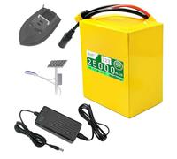 ZXLLAFT Batería de Litio 12 V Batería para Barco cebador de Pesca Baterías Recargables 30 Ah 25 Ah y 19 Ah Fuente alimentación Universal para Sistemas solares Diseño en PVC,12v25ah 1pack