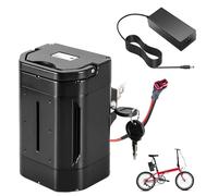 ZXLLAFT Batería de Litio 48V 36V Batería para Bicicleta eléctrica 14Ah Baterías portabultos Trasero Baterías Recargables para Bicicletas eléctricas Plegables con Cargador, Base,48v8ah